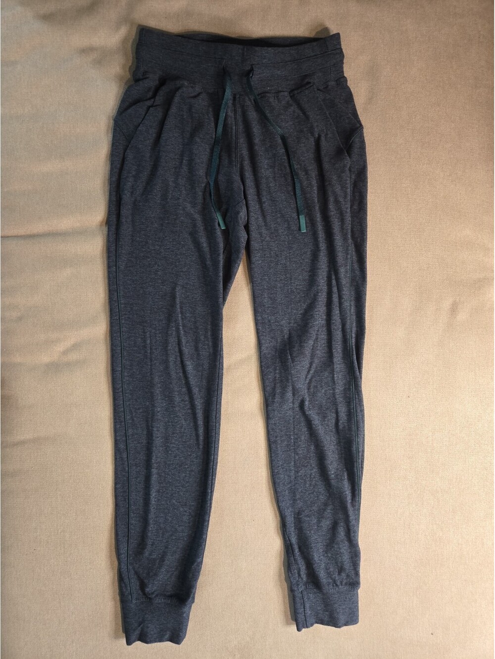 Lululemon Jogger Pants Drawstring Studio Athletic Stretch Green Women’s 4